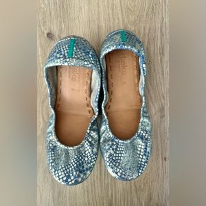 Tieks size 9 paradise blue
